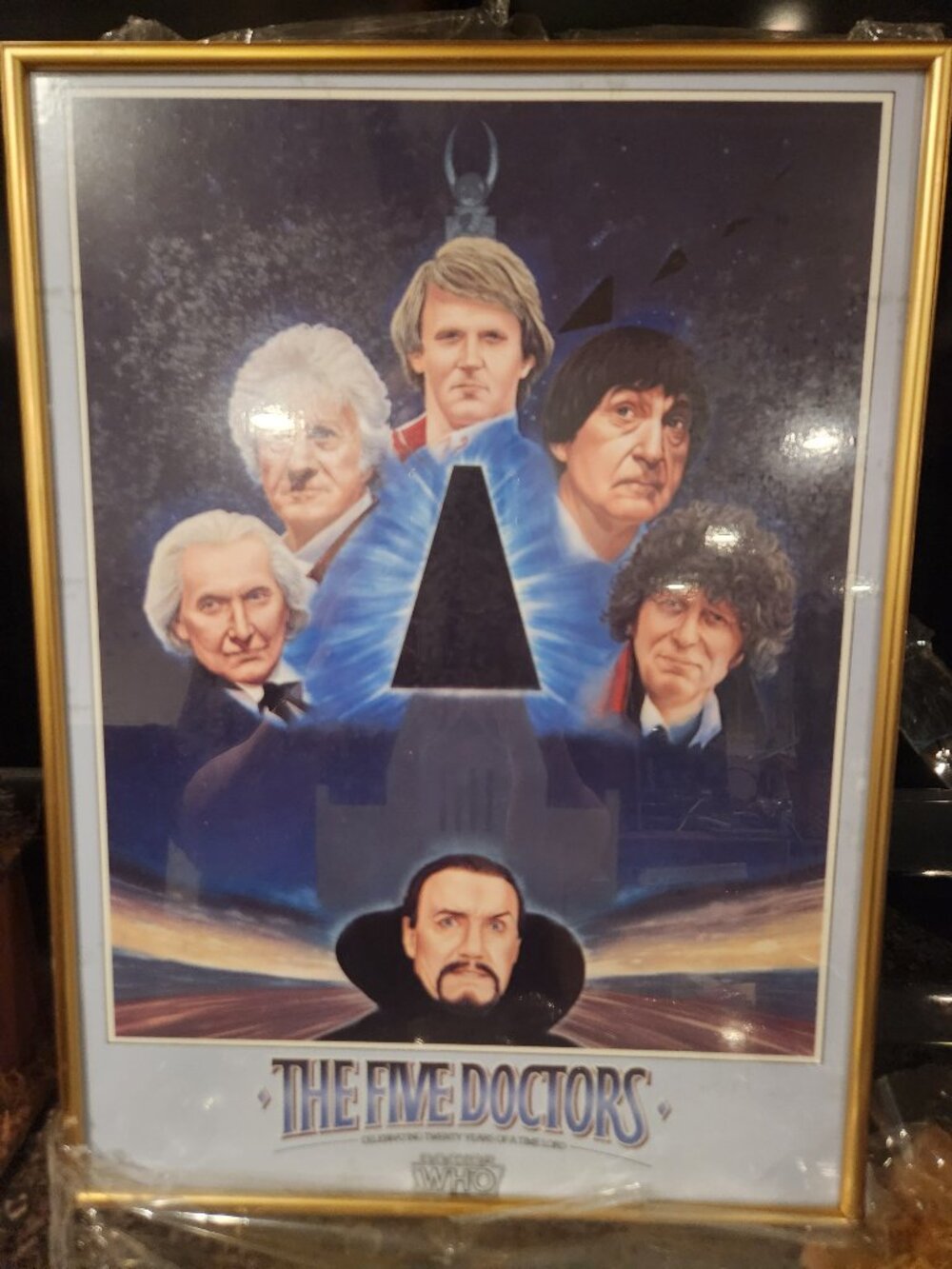 Dr Who Poster - The Five Doctors